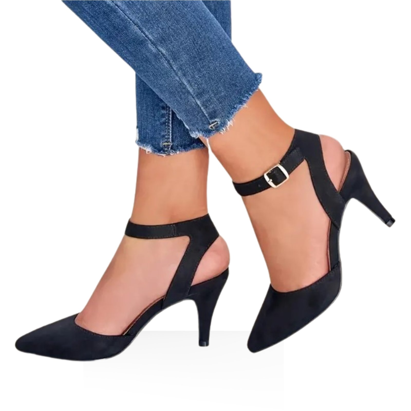 Serene SlingBack Mule | Black