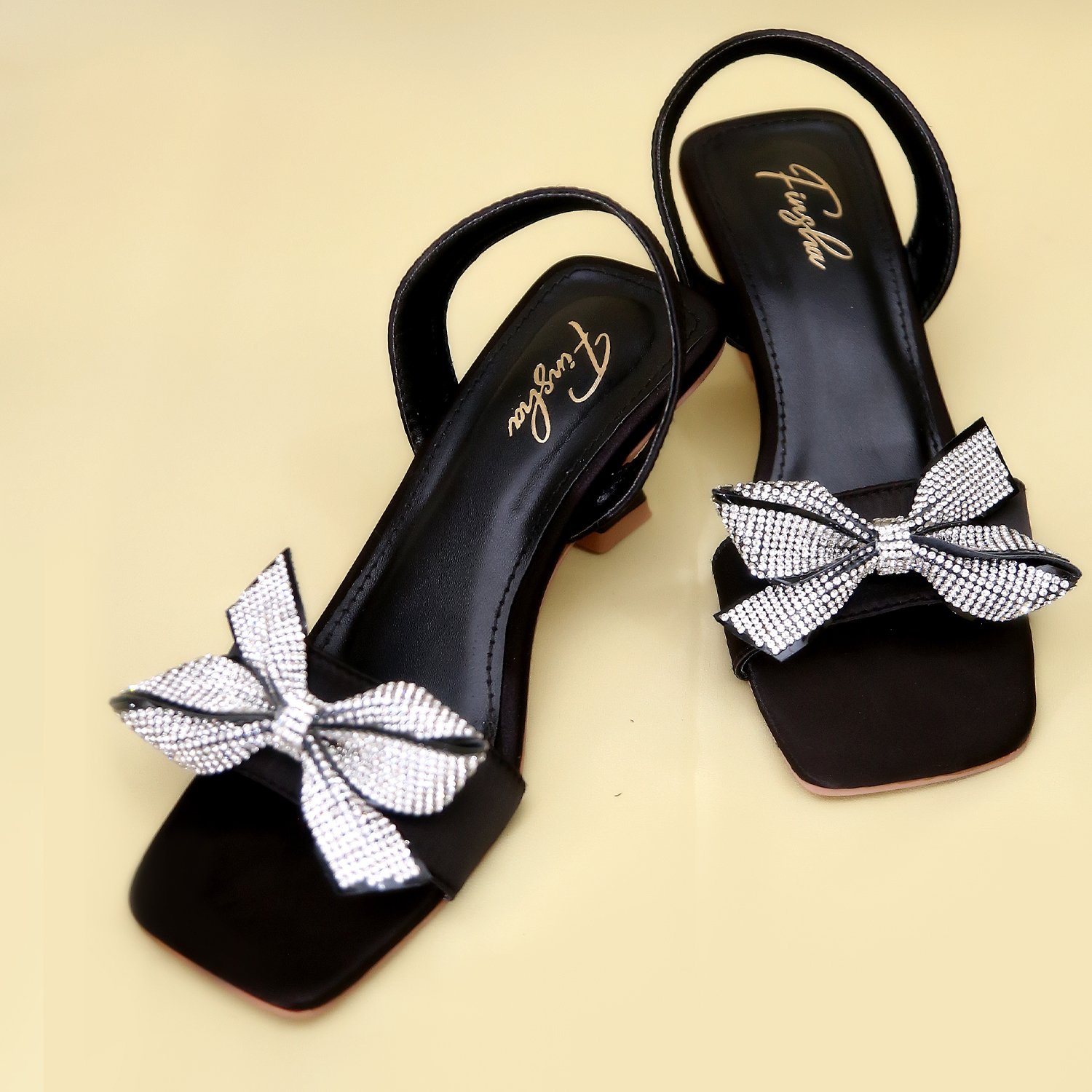 CAPRI ZARA HEEL | BLACK