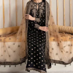 Emaan Adeel velvet F-47