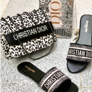combo deal (slipper+crossbody bag )
