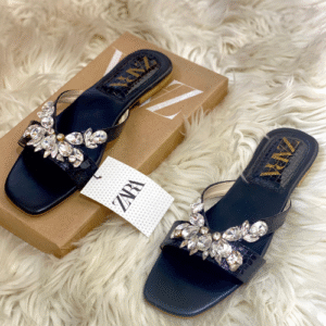 ZARA STONE FLATS