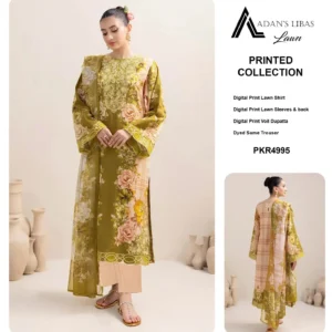 Adans Libas Printed Lawn ZA-42