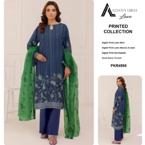 Adans Libas Printed Lawn ZA-48