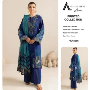 Adans Libas Printed Lawn ZA-44