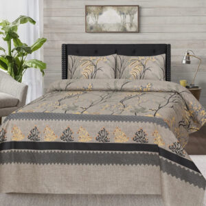 3 Pcs Bedsheet B-1002-MZ