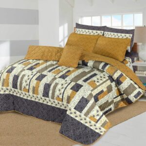 7 Pcs Comforter Set-B39