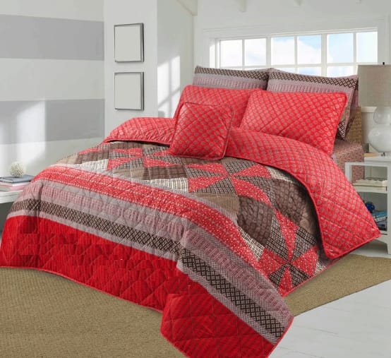 7 Pcs Comforter Set-B22