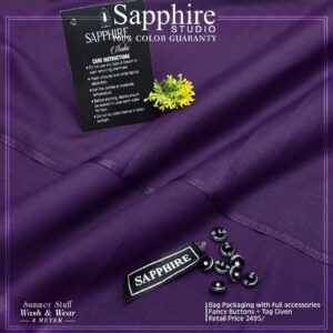 GENTS SUITING SAPPHIRE-6