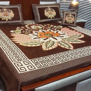 Urano Fancy Jacquard Bed Sheet Set