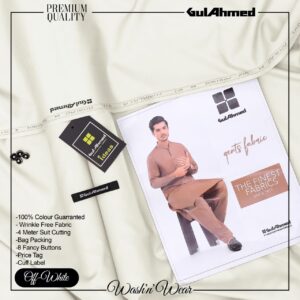 Gulahmad Wash&Wear-011-Off white