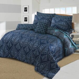 7 Pcs Comforter Set-B49