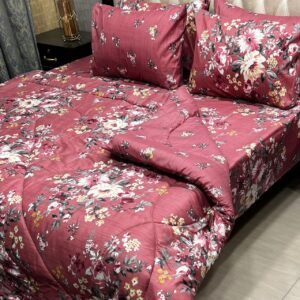 Double Bed 6 pc Winter Razai Set (Heavy Filling) RZ-92