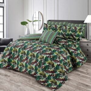 7 Pcs Comforter Set DZ-63 ( light weight filling )