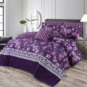 7 Pcs Comforter Set DZ-64 ( light weight filling )