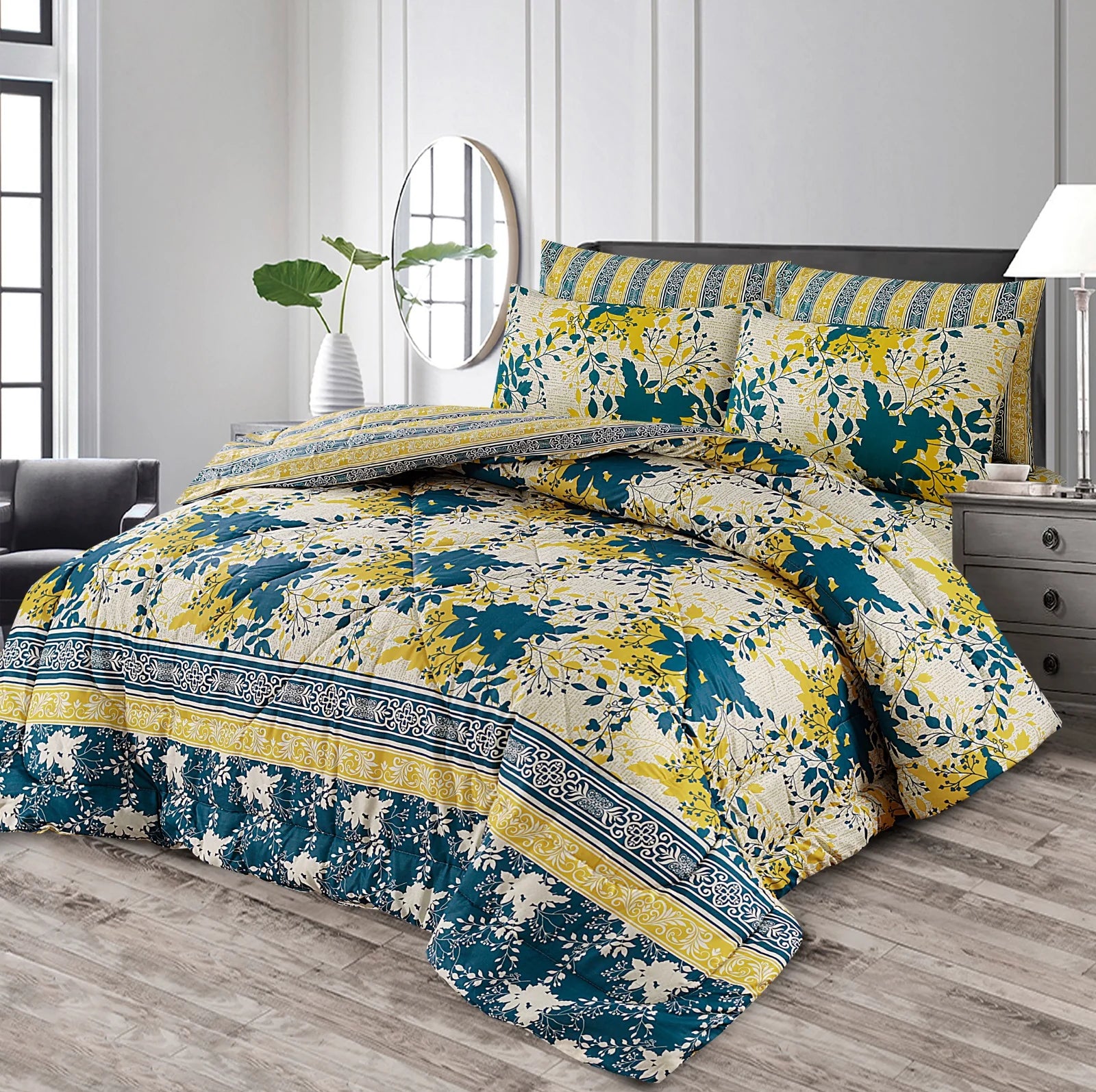 7 Pcs Comforter Set-Xara 94