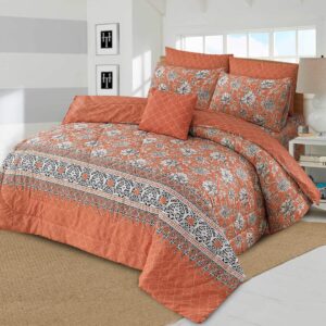 7 Pcs Comforter Set-Xara 7896